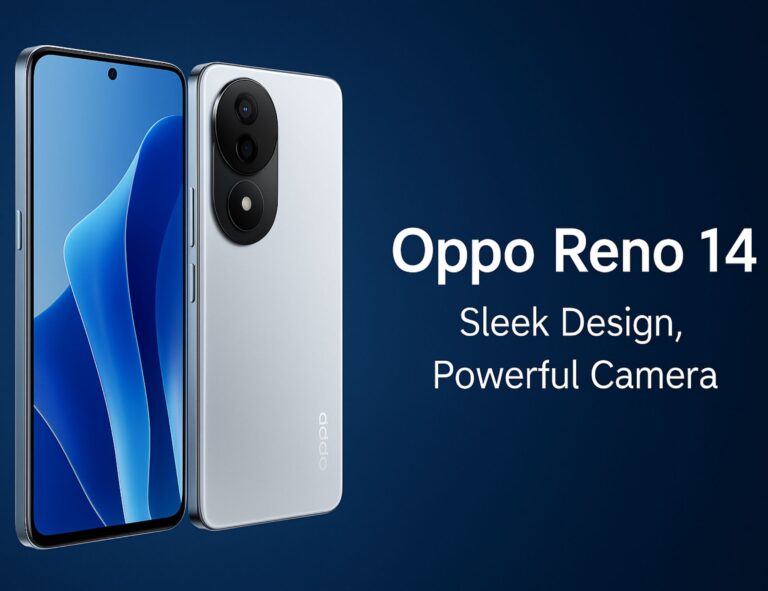 Oppo Reno 14 offers sleek design, powerful camera, and performance.