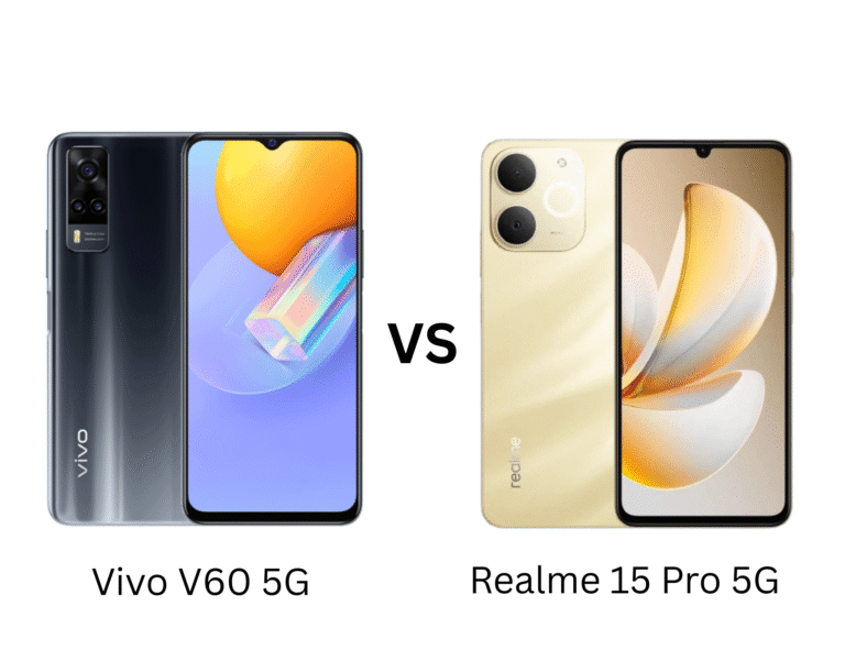 Which camera-focused phone is more worthy of the hype, the Vivo V60 5G or the Realme 15 Pro 5G?