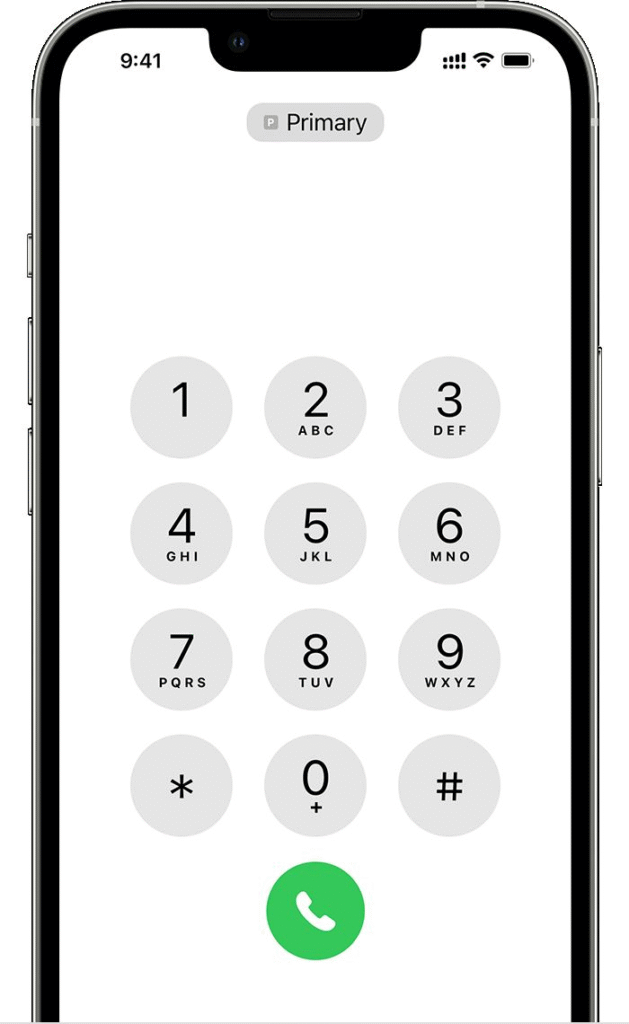 smartphone calling screen changed