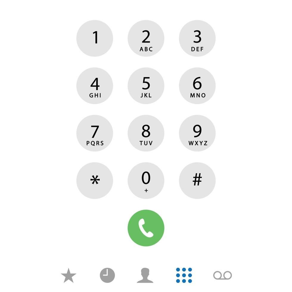 smartphone calling screen changed